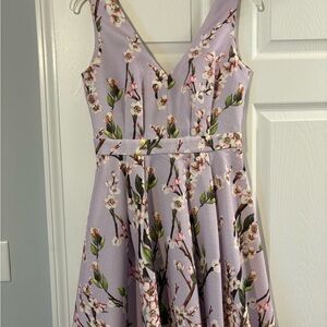 Floral Lavender Dress